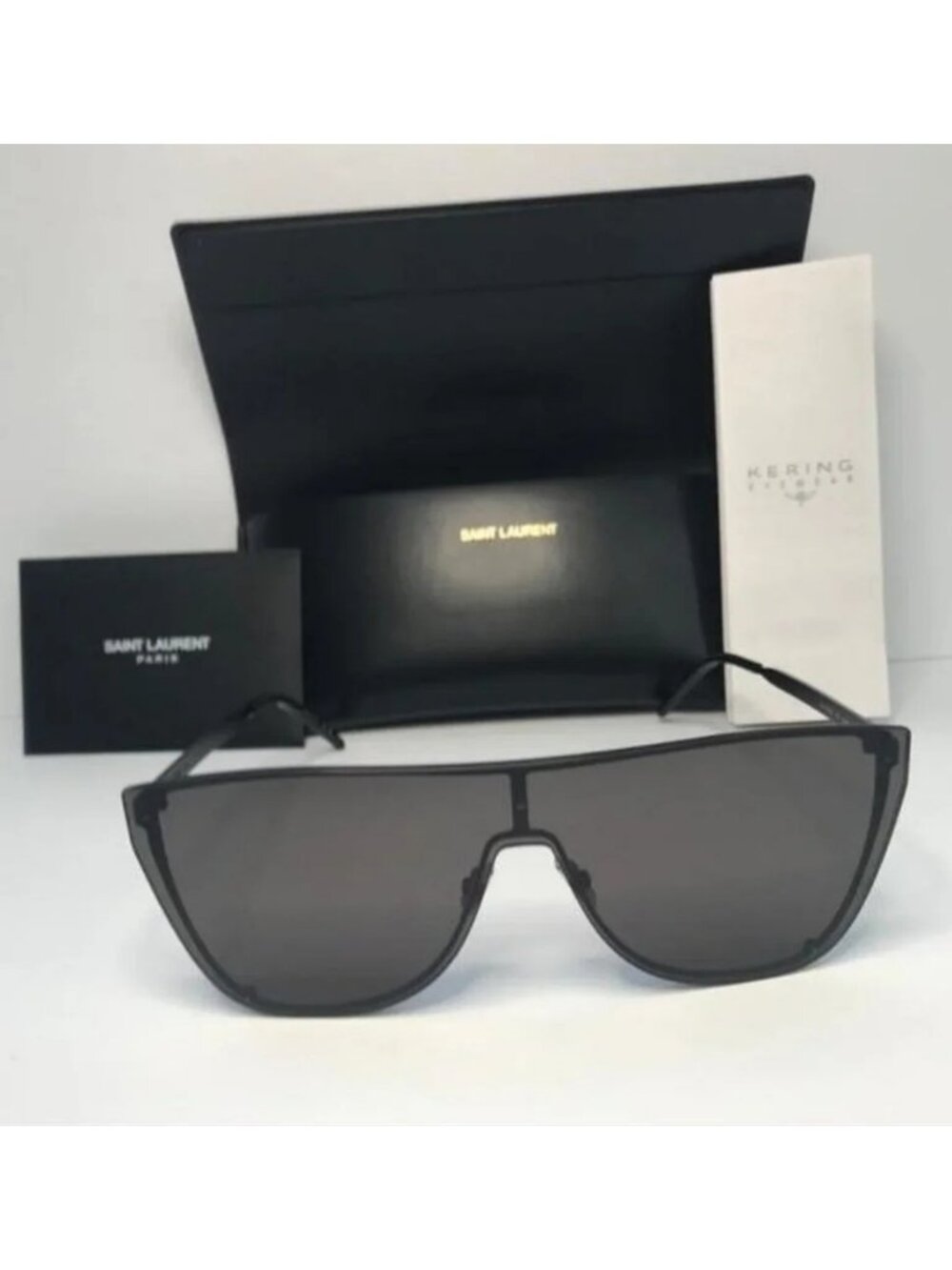 New Authentic SAINT LAURENTSL 1 Mask Sunglasses - Picture 4 of 11